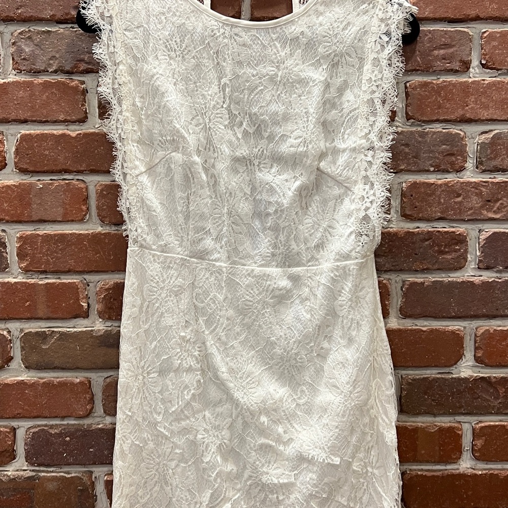 Kimchi Blue White Lace Fabric